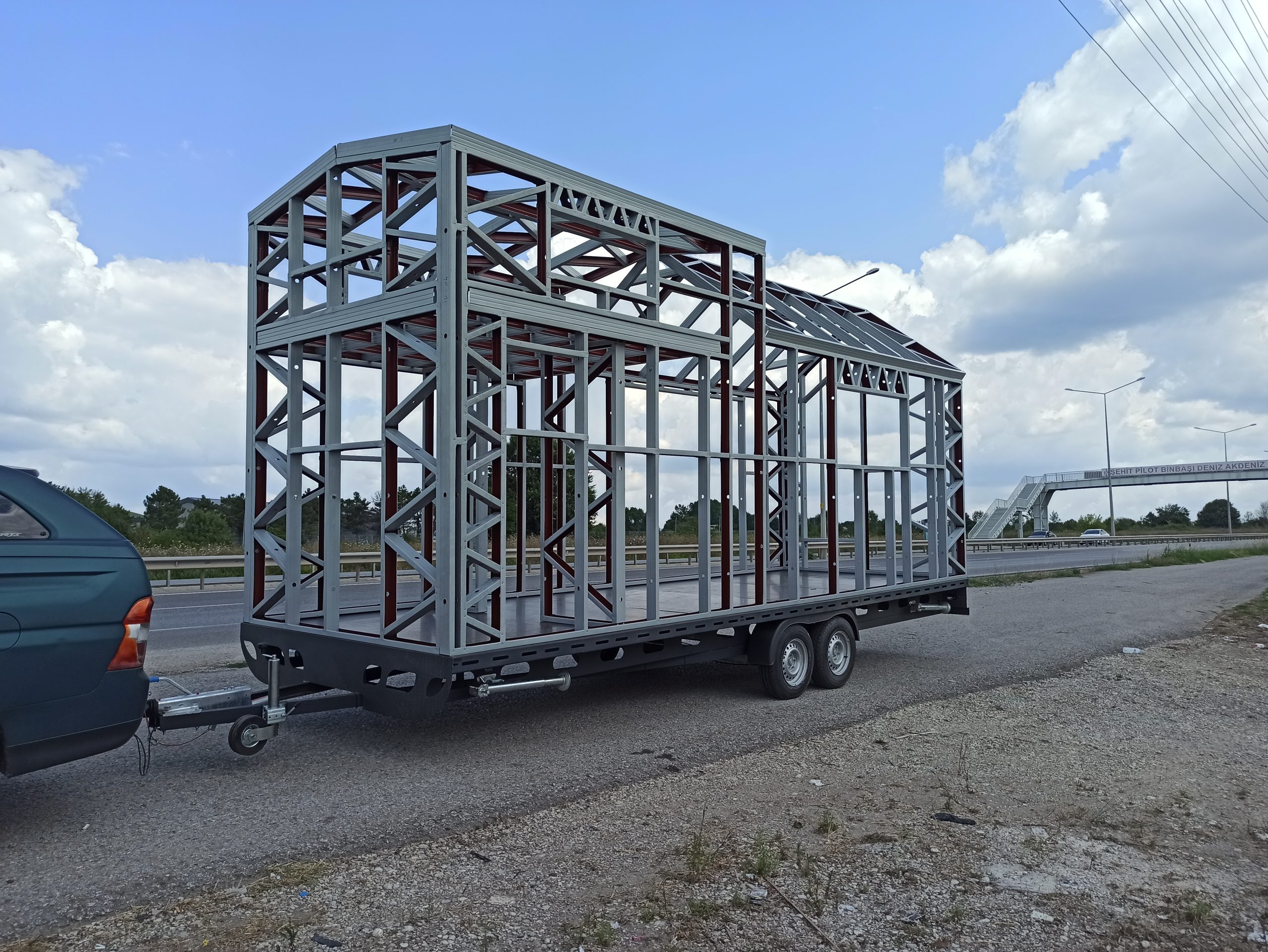 8000 *2500 HAFİF ÇELİK YAPI TEK LOFT KAT 1