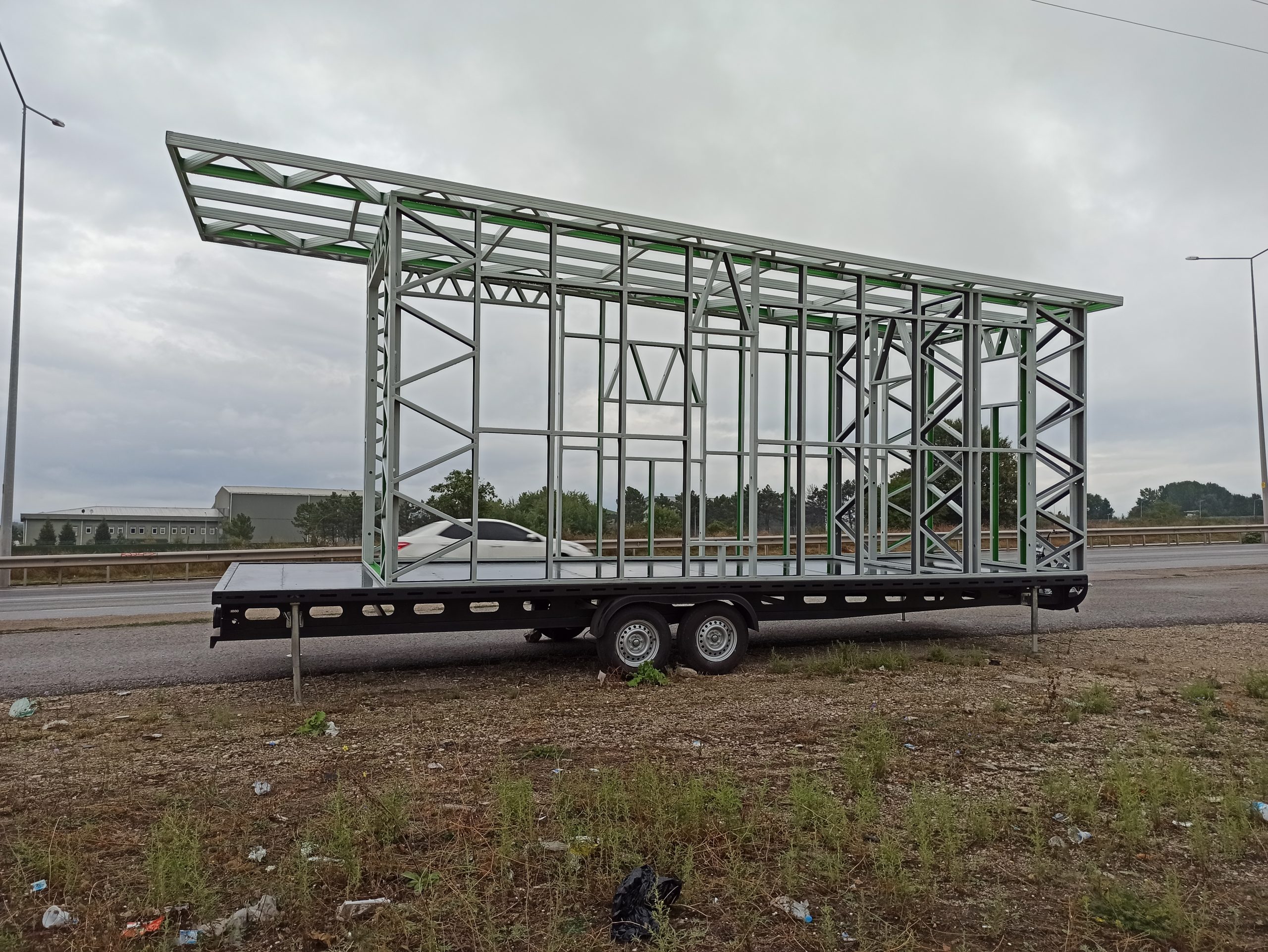 8000 *2500 HAFİF ÇELİK YAPI TEK KAT